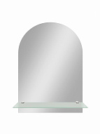 Зеркало Арка 390х590 с полкой 500_191_2891922